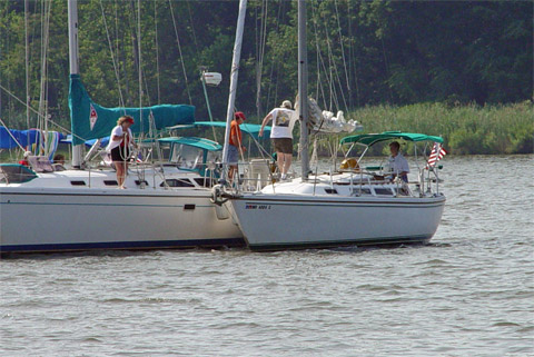 Selby Bay Raft-up