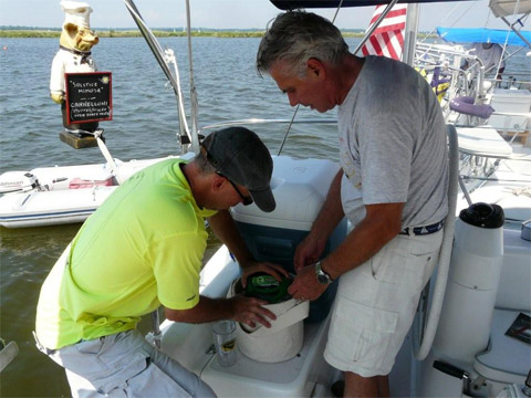 Selby Bay Raft-up