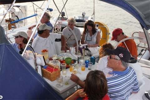 Selby Bay Raft-up